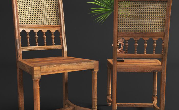 Download Free 3D Rattan Chair 2 Model By Nguyen Minh Khoa