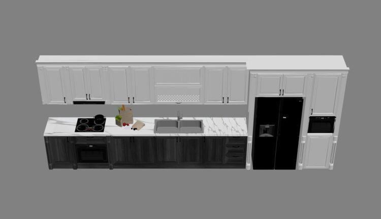 10025. Download Free Kitchen Model by Hoang Tuan Anh