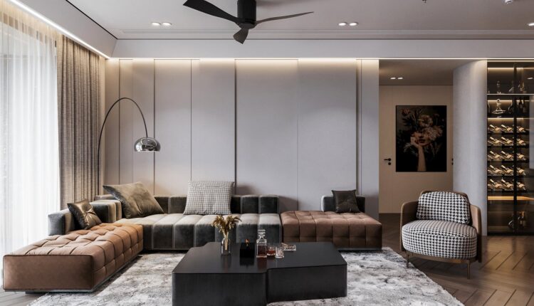 10070. Free 3D Apartment Interior Model Download by Minh Thuy