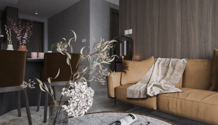 10144. Free 3D Apartment Interior Model Download by Le Tung