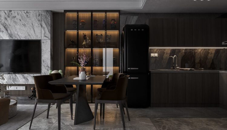 10144. Free 3D Apartment Interior Model Download by Le Tung