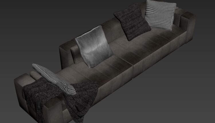 10145. Download Free Sofa Model by Huy Hieu Lee