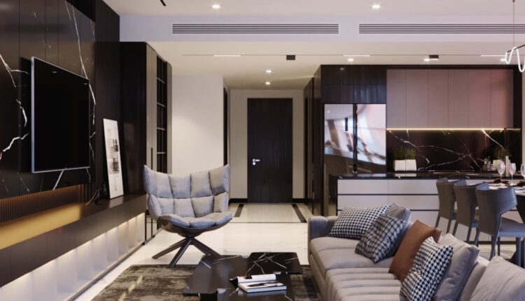 10228. Free 3D Apartment Interior Model Download by DH Trong
