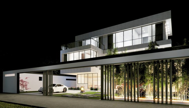 10260. Free 3D House Exterior Model Download by Kien Thanh