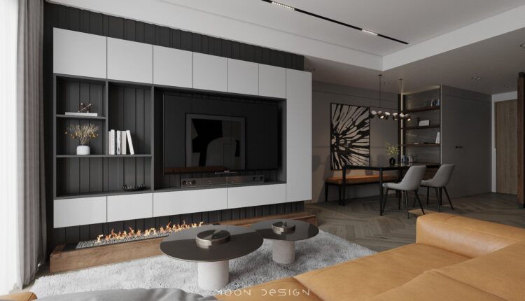 10285. 3D Living Room Interior Model Download by Dao Phuong