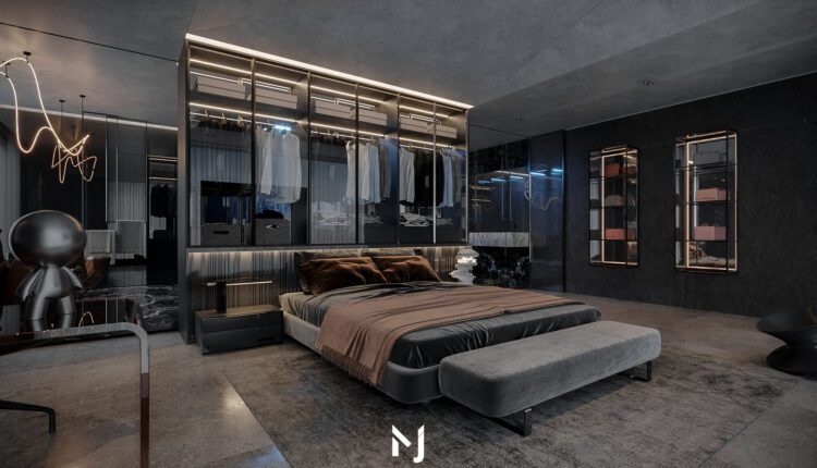 10298. 3D Master Bedroom Interior Model Download by Bui Thanh Tung