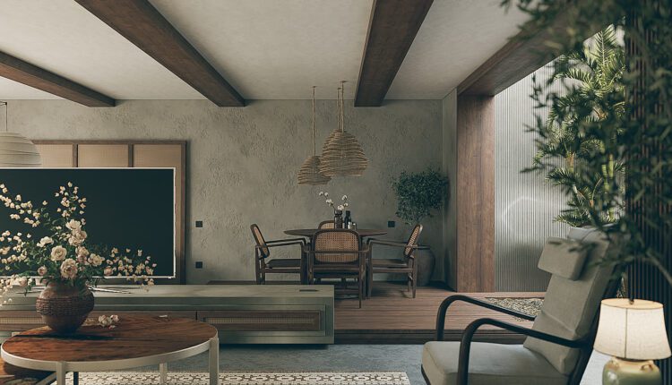 10531. Free 3D Living Room Interior Model Download by Nguyen The Dinh