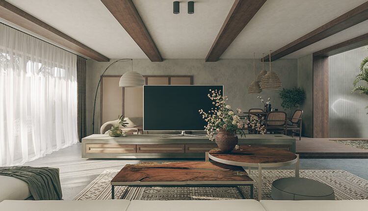 10531. Free 3D Living Room Interior Model Download by Nguyen The Dinh