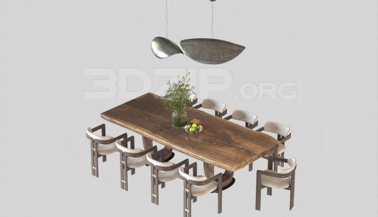 10552.-Download-Free-Dining-Table-And-Chair-Model-By-Bui-Vien-scaled