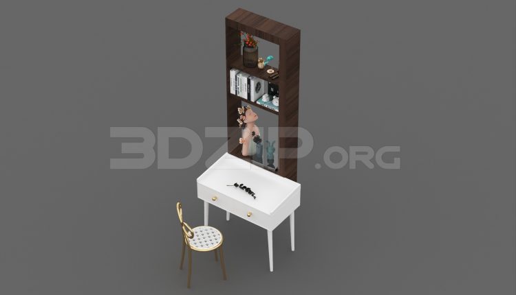 10633.-Free-3D-Desk-Model-Download
