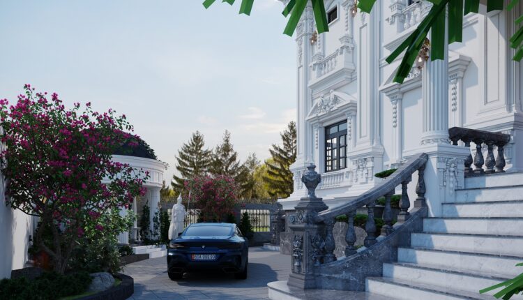 10751. 3D Villa Exterior Model Download By Duong Van Thu
