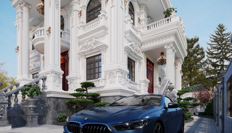 10751. 3D Villa Exterior Model Download By Duong Van Thu