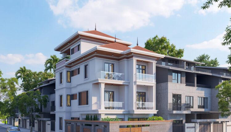 10773. 3D House Exterior Model Download By Duy Tho Nguyen
