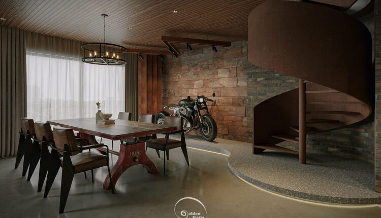 10811. 3D Loft Gym Interior Model Download By Quang Hieu