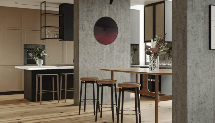 10829. 3D Apartment Interior Model Download By Dang Khoa
