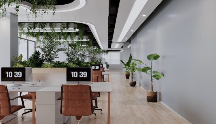 11177. Download Free 3D Office Interior Model by Huy Dam