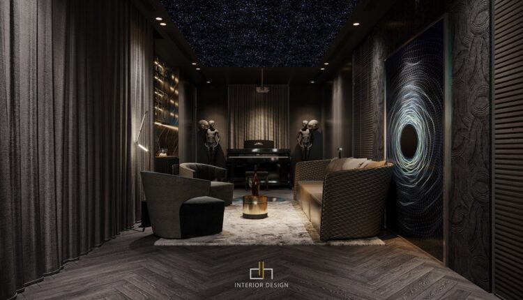 12221. 3D Movie Room Interior Model Download By Dat Hip