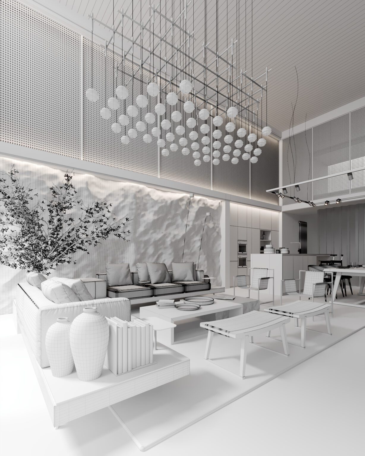 12232. 3D Apartment Interior Model Download By Pham Hieu