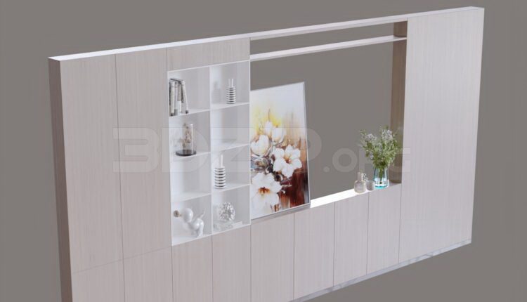 12277. Download Free Display Cabinets Model By Tran Ha Vy