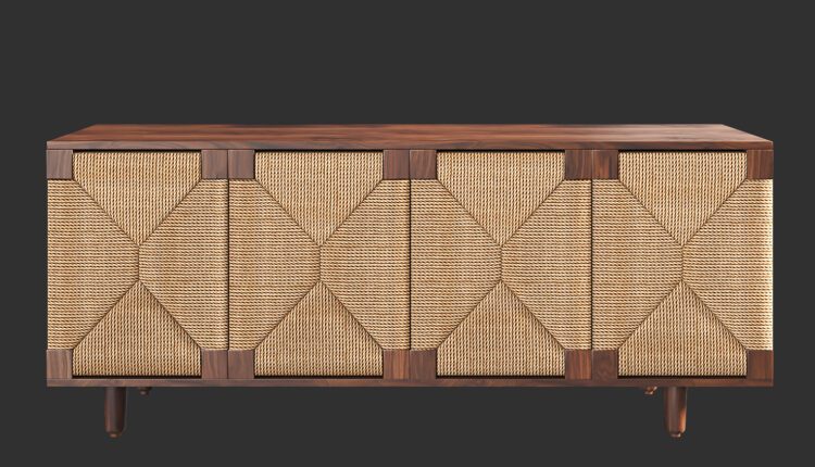 Download Free 3D The Sideboard Model By Nguyen Minh Khoa (3)