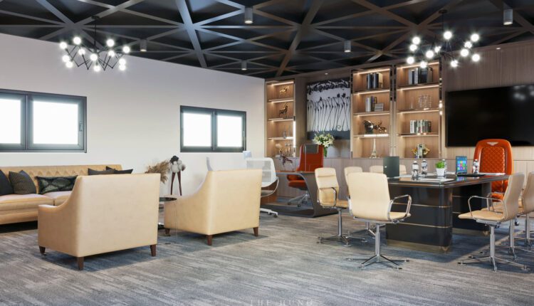 12372. 3D Office room Interior Model Download By Nguyen The Hung