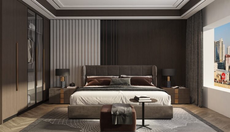 12449. 3D Bedroom Interior Model Download By Huy Hieu Lee
