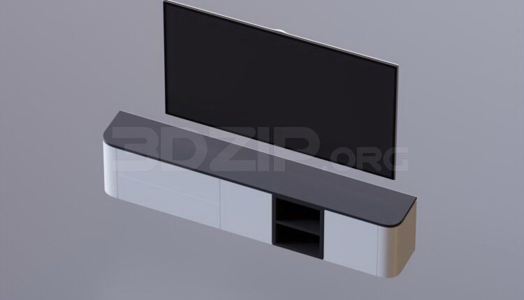 314. Download Free TV Cabinet Model By Khoa NQ