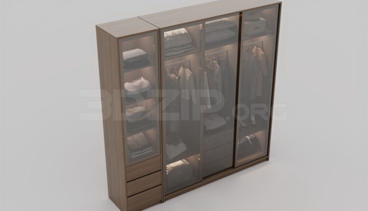 355. Download Free Wardrobe Model By Viet Long Lee