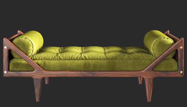 Download Free 3D Bench Model By Nguyen Minh Khoa