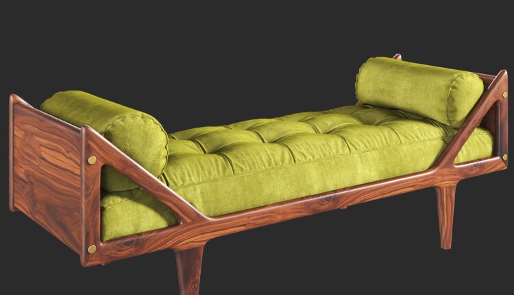Download Free 3D Bench Model By Nguyen Minh Khoa
