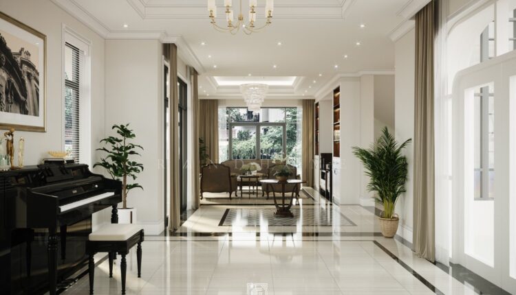 12517. Free 3D Villa Interior Model Download by Huyen SuSu