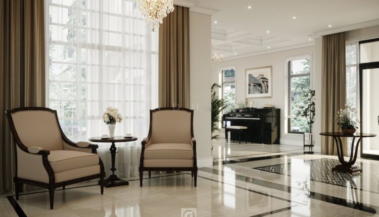 12517. Free 3D Villa Interior Model Download by Huyen SuSu