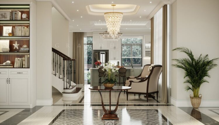 12517. Free 3D Villa Interior Model Download by Huyen SuSu