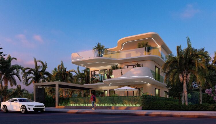 12518. Free 3D Villa Exterior Model Download by Hien Hoang