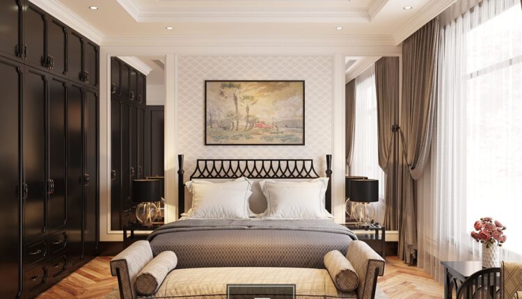 12523. Free 3D Bedroom Interior Model Download by Nguyen Van Dung