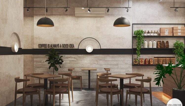 12524. Free 3D Coffee Room Interior Model Download by Phuong Dung