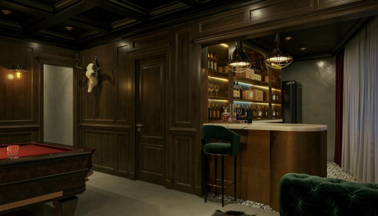 12541. Free 3D Entertainment Room Interior Model Download by Dat Le