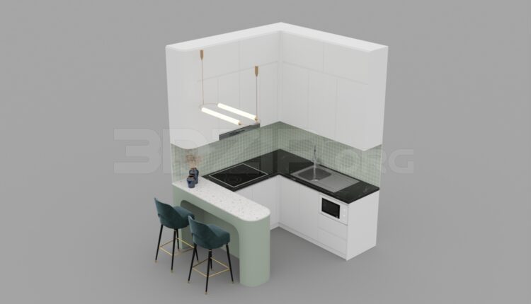 661. Download Free Kitchen Model By Vu Duc Thien