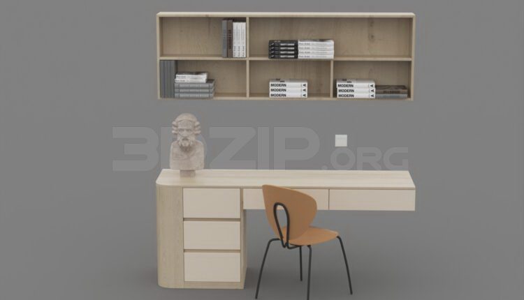 668. Download Free Desk Model By Tuan An