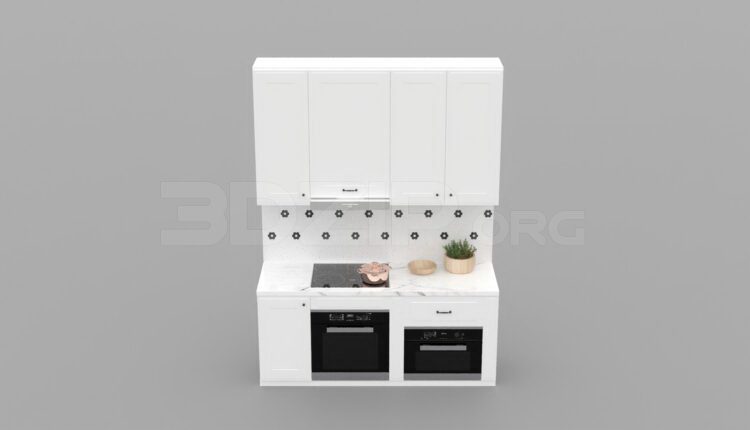 784. Download Free Kitchen Model By Tien Trung