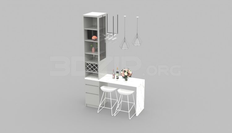 820. Download Free Dining Table And Chair Model By Nguyen Ngoc
