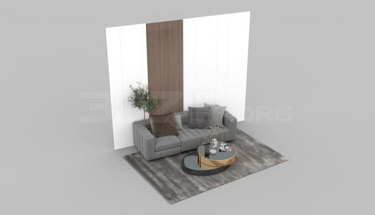 853. Download Free Sofa Model By Tuan An