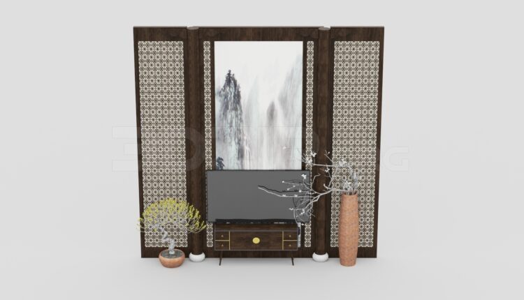 991. Download Free TV Cabinet Model By Nguyen Thai Nguyen