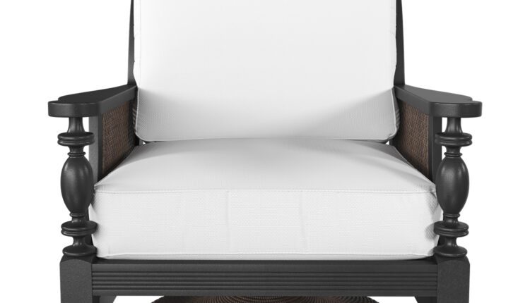 Download Free 3D Hemingway Swivel Rocker Lounge Chair Model By Nguyen Minh Khoa