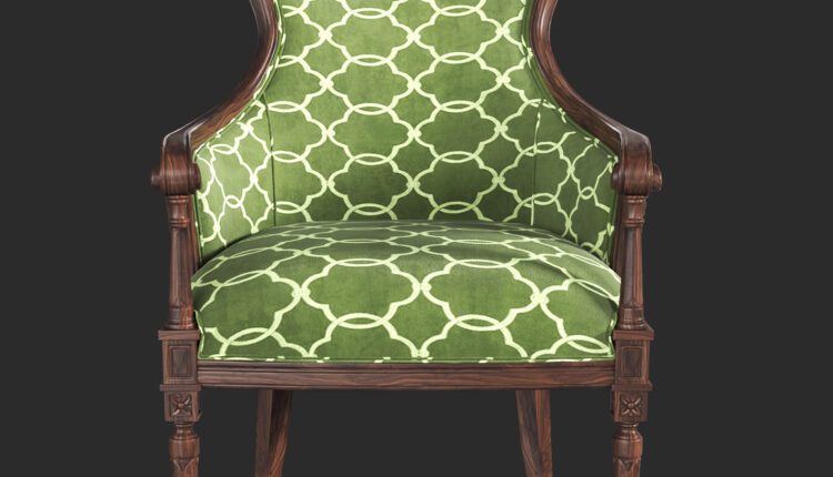 Download Free 3D Matilda Accent Chair Model By Nguyen Minh Khoa