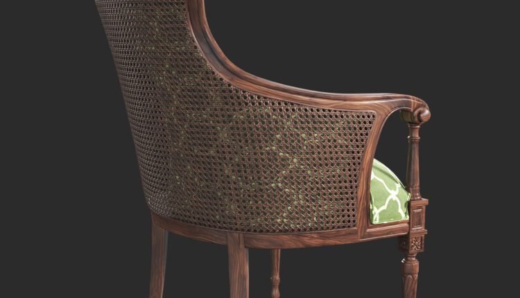 Download Free 3D Matilda Accent Chair Model By Nguyen Minh Khoa