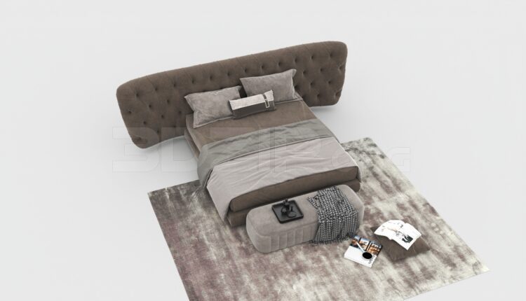 1135. Download Free Bed Model By Viet Long Lee
