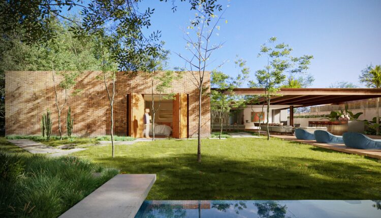 12580. Download Free Pool House Exterior Model by Truong Dinh Quynh
