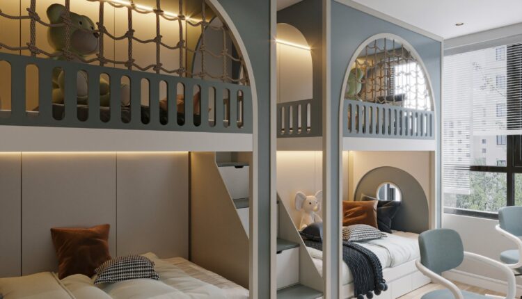 12587. Download Free 3D Kidroom Interior Model by Le Ngoc