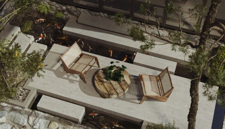 12595. Free 3D Villa Exterior Model Download by Nguyen Hong Quan